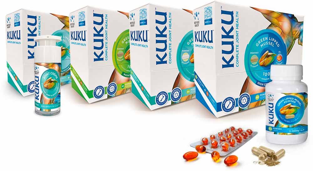 KUKU Complete Joint Health Supplements Combination Pack Range