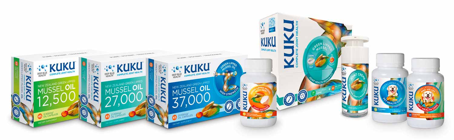 KUKU Complete Joint Health Supplements New Product Pack Range
